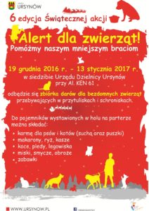 Alert dla zwierząt 2016/2017
