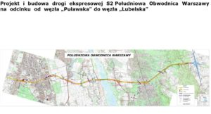 Prezentacja GDDKiA >>Projekt i budowa drogi ekspresowej S2 Południowa Obwodnica Warszawy na odcinku od węzła „Puławska” do węzła „Lubelska”