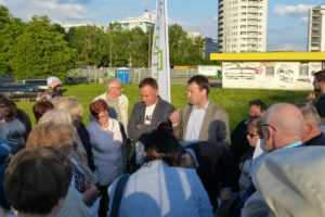 Spotkanie z mieszkańcami ul. Polaka, 25.05.2017